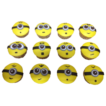 Minion fondant